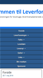 Mobile Screenshot of leverforeningen.dk