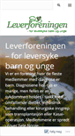Mobile Screenshot of leverforeningen.no